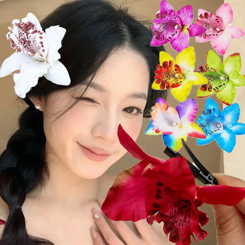 Orchid Flower Hairpin Hair Cli - Orchid Phalaenopsis review and price