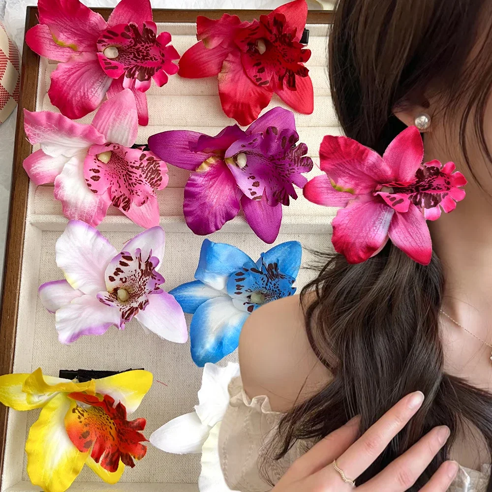 Orchid Flower Hairpin Hair Cli - Orchid Phalaenopsis review and price