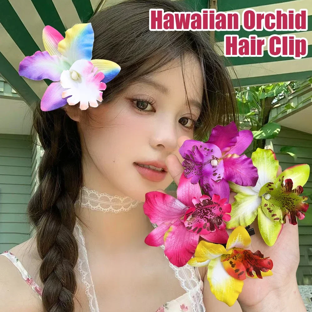 Orchid Flower Hairpin Hair Cli - Orchid Phalaenopsis review and price