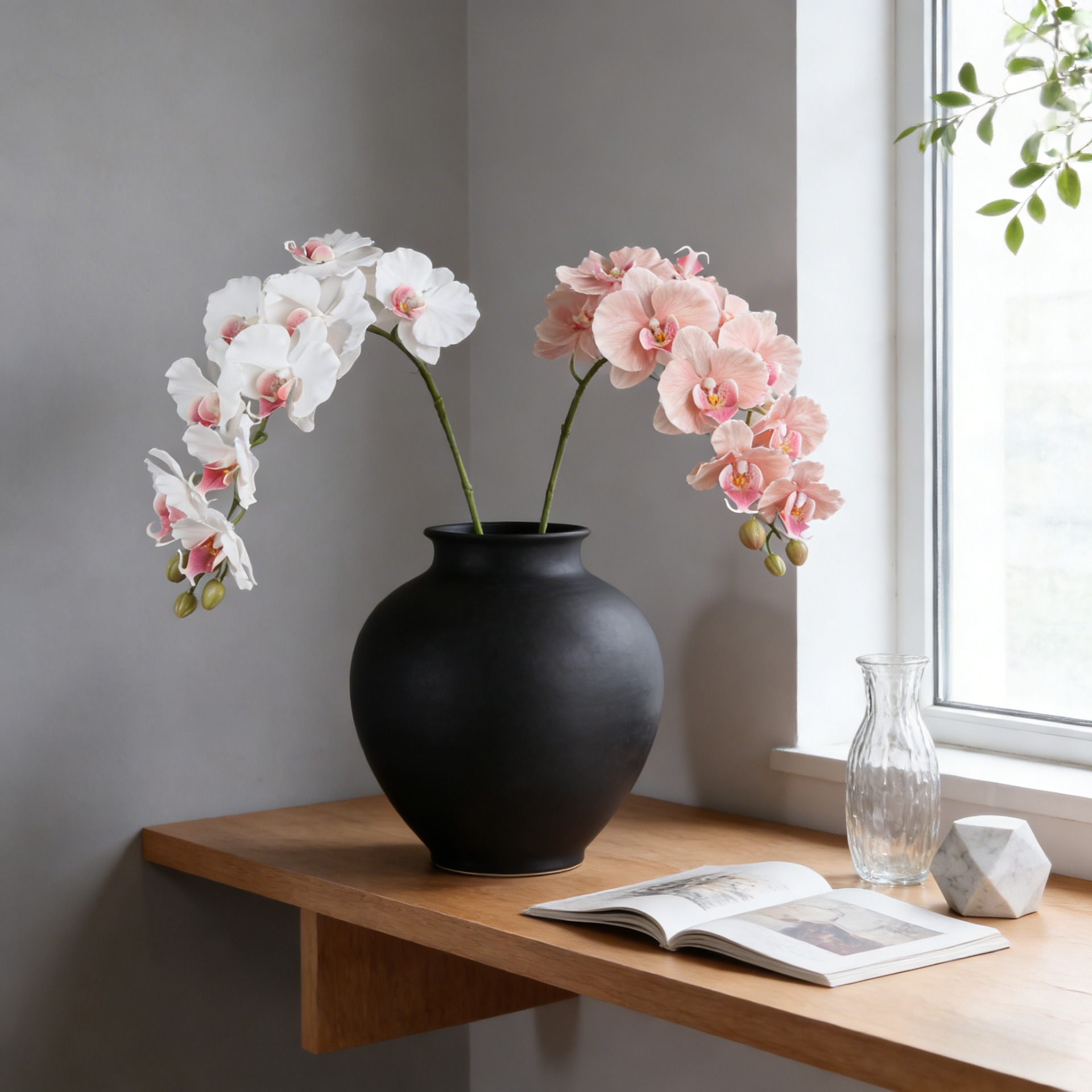 38.6 Inch 9 Heads Korean Style - Orchid Phalaenopsis review and price
